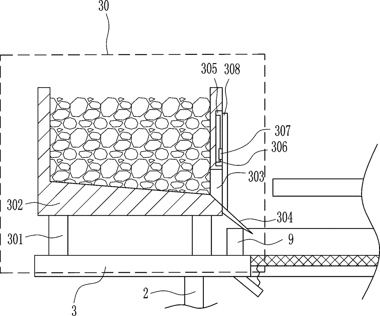 Mechanical lump lime crushing equipment