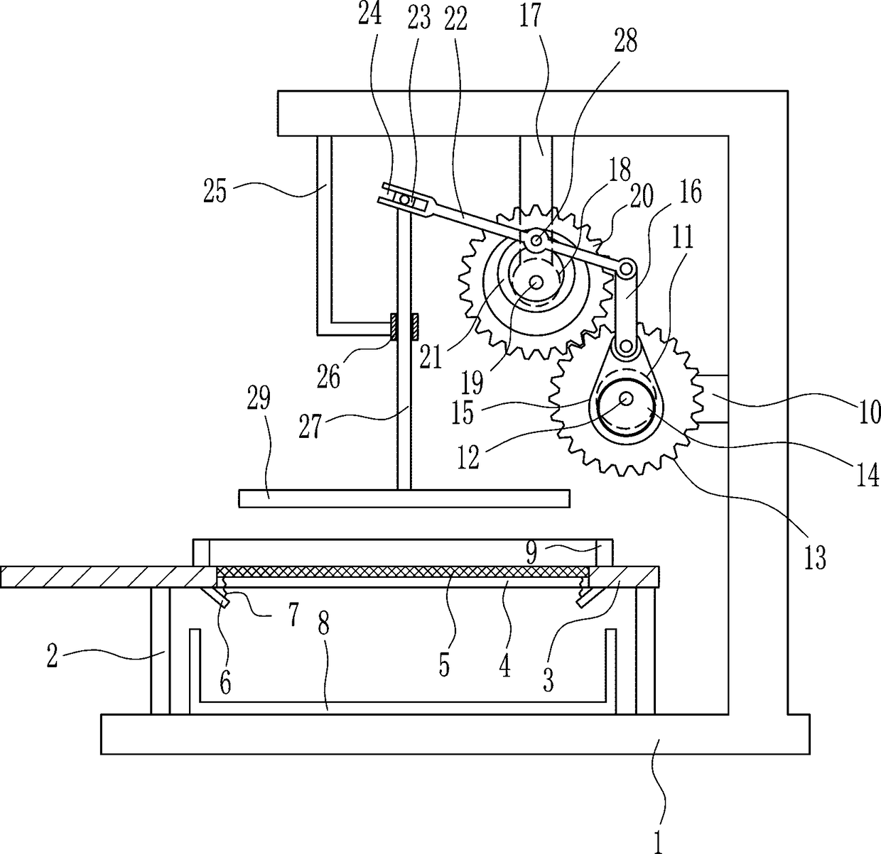 Mechanical lump lime crushing equipment