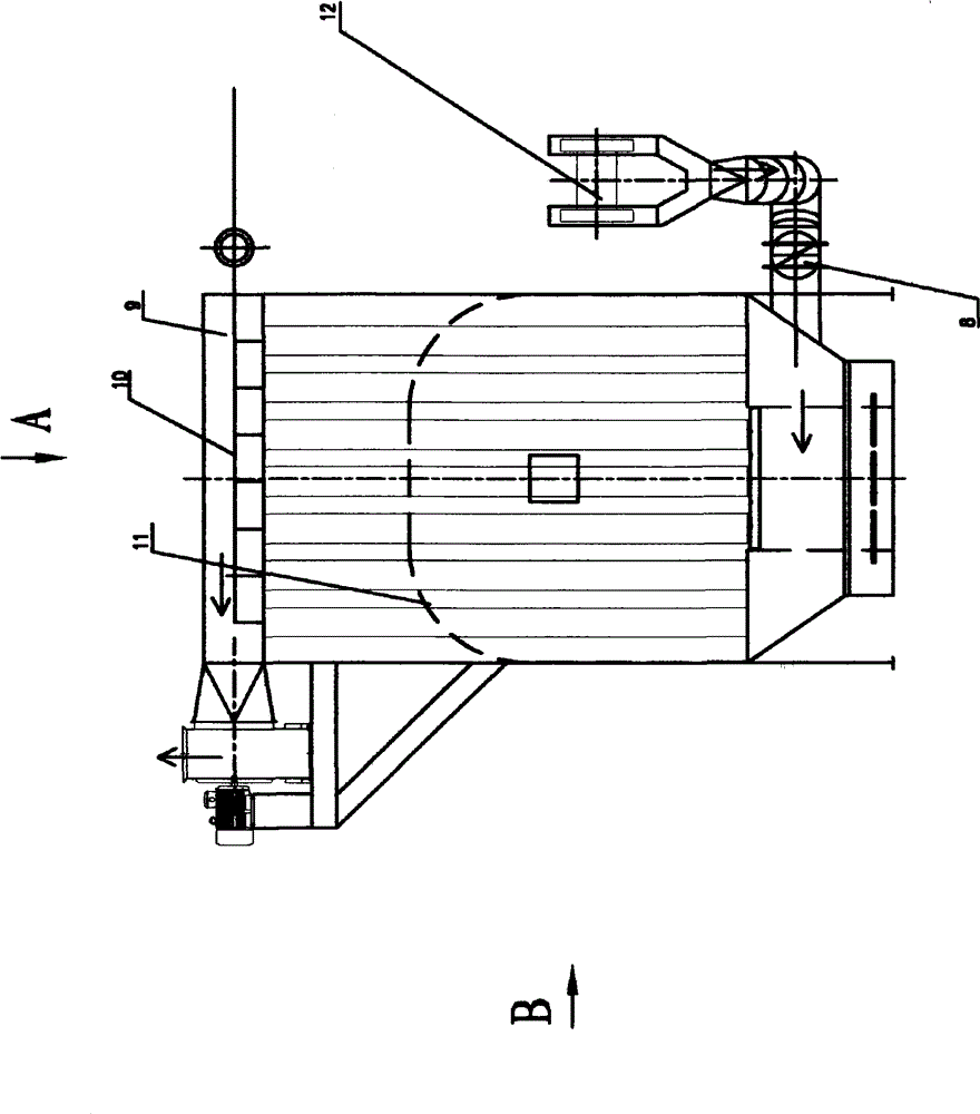 Polishing-dedusting equipment for vaporizer valve casting