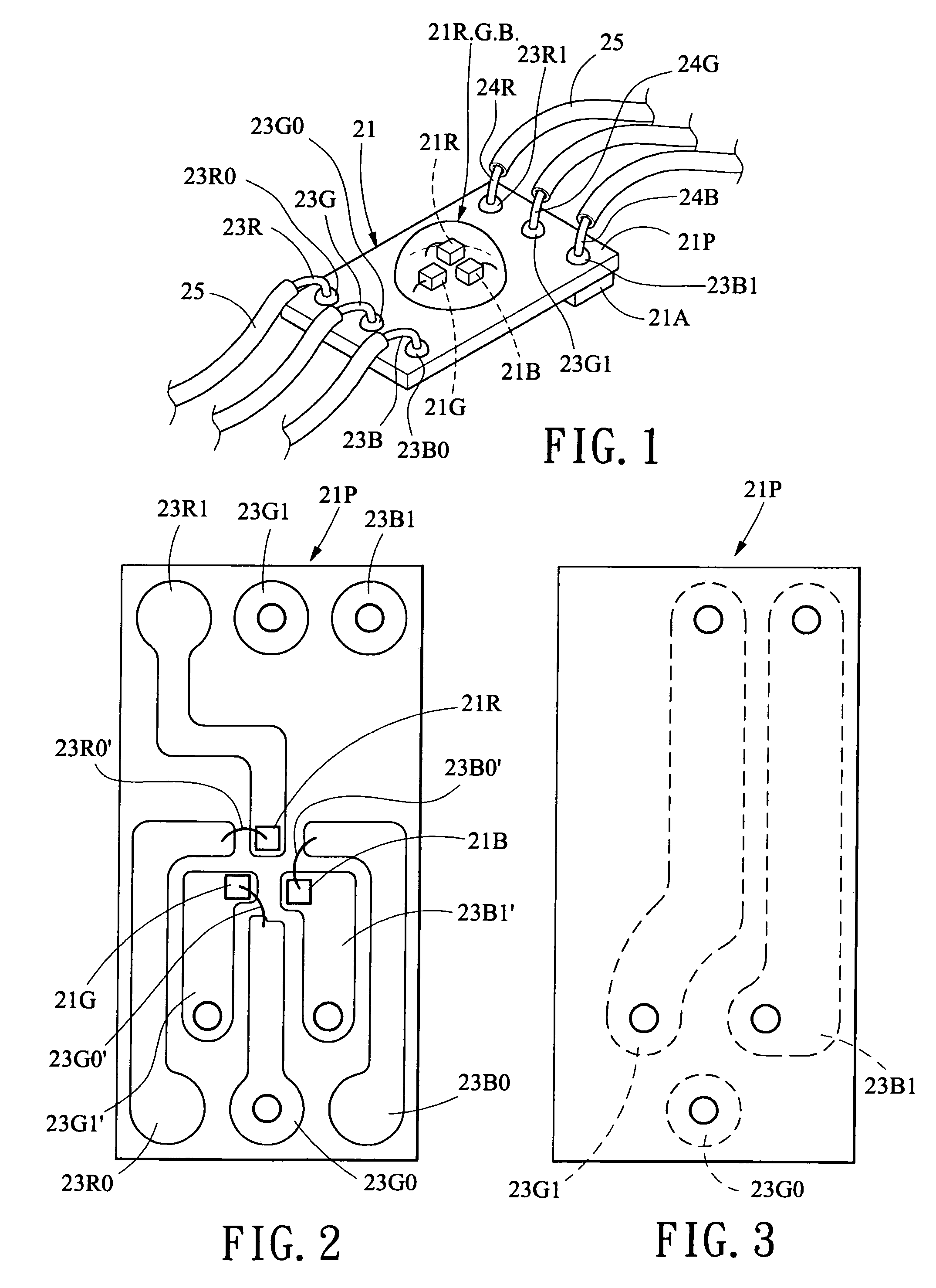 Full-color flexible light source device