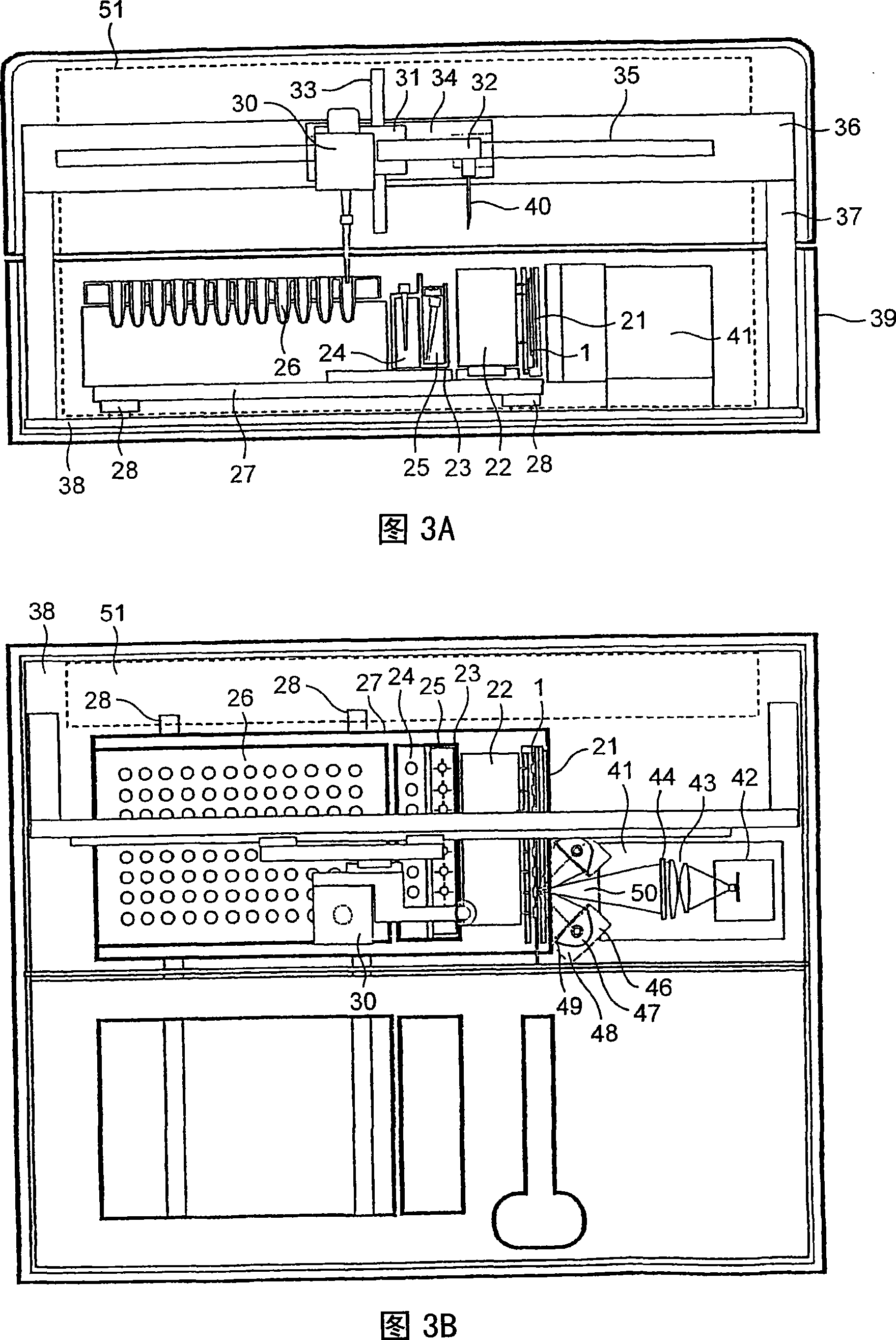 Analysis instrument for treating microfluid device