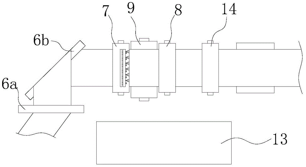 A copper foil cutting and cleaning device and method