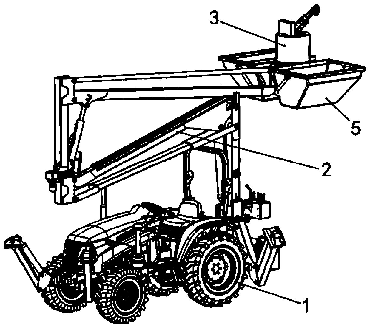 Date palm garden multifunctional management device