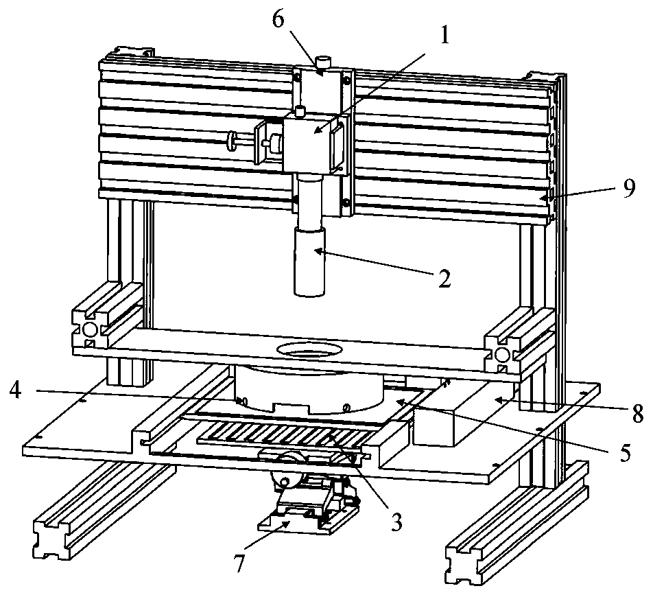 Lens defect detection device