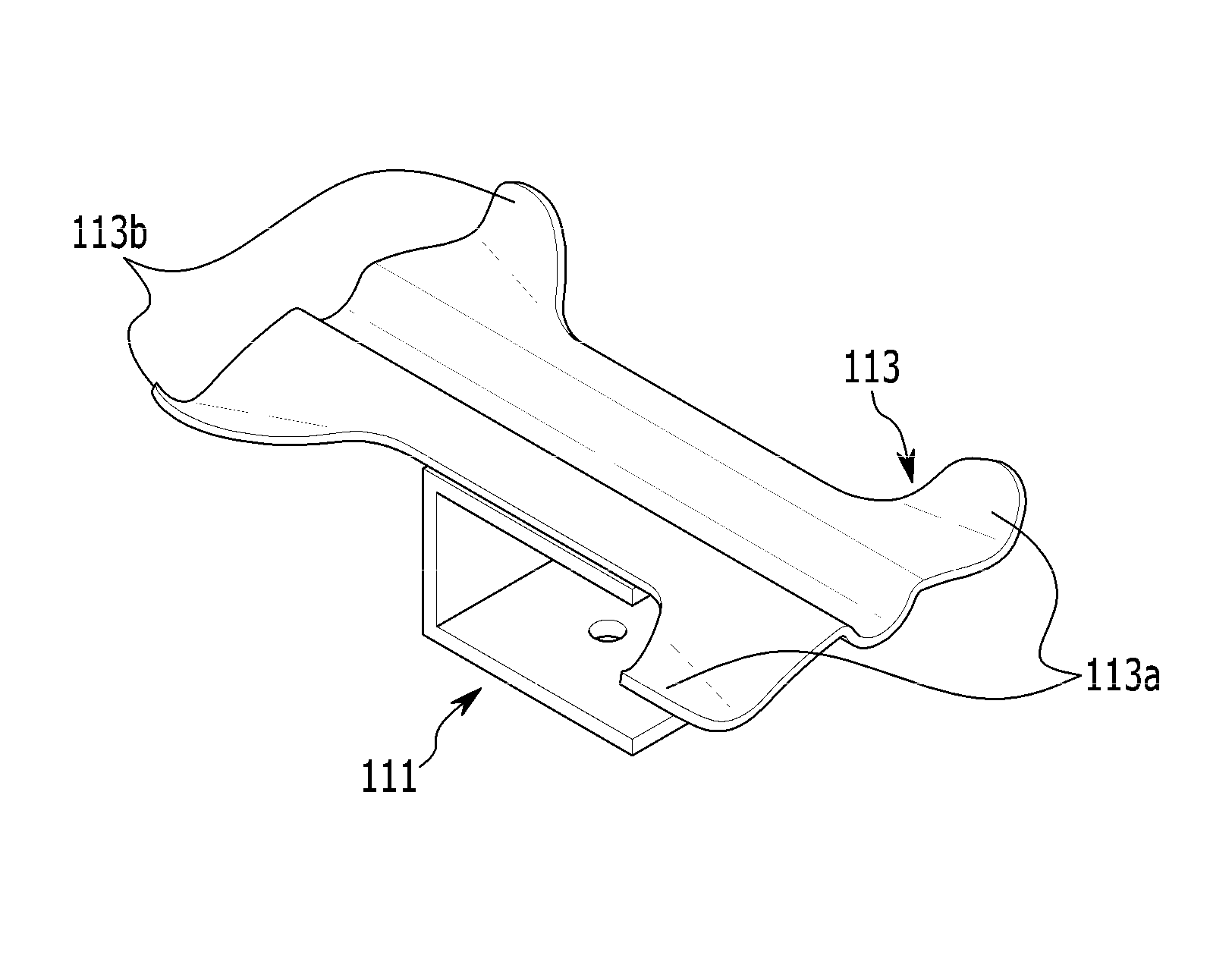 Reinforcing member fixing device for primary barrier of liquefied natural gas storage tank