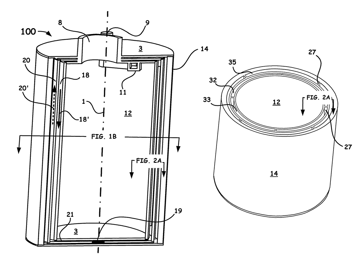 Vapor cooled shielding liner for cryogenic storage in composite pressure vessels