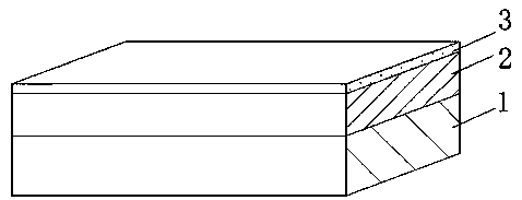 Ceramic fiber heat insulating material with which aluminum film is covered