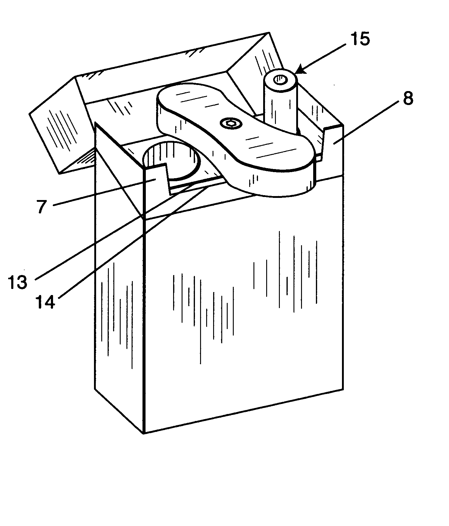 Cigarette box insert