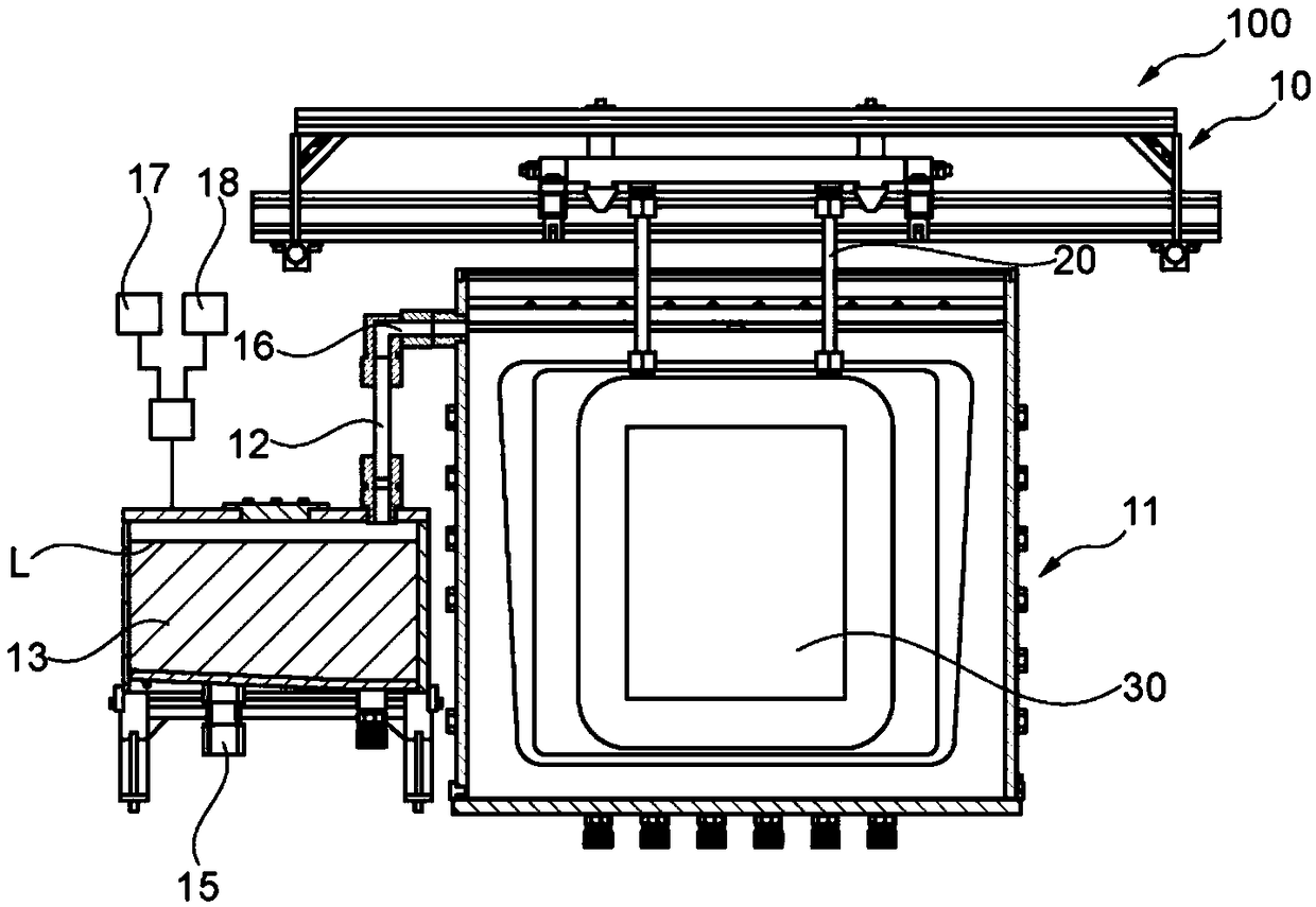 System for chemical and/or electrolytic surface treatment