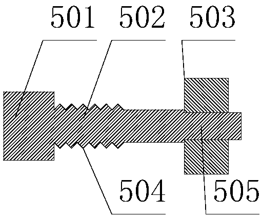 Mechanical locking device for crusher rotary shaft