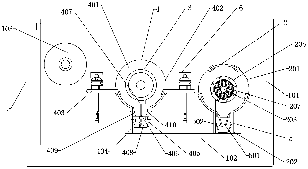 Efficient automatic textile machine