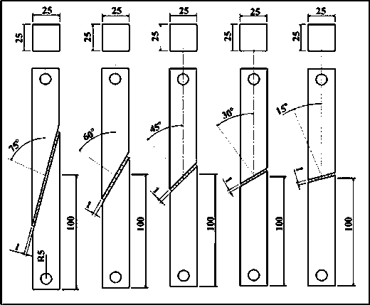 Intensity check method of vehicle bonding structure in full temperature field environment