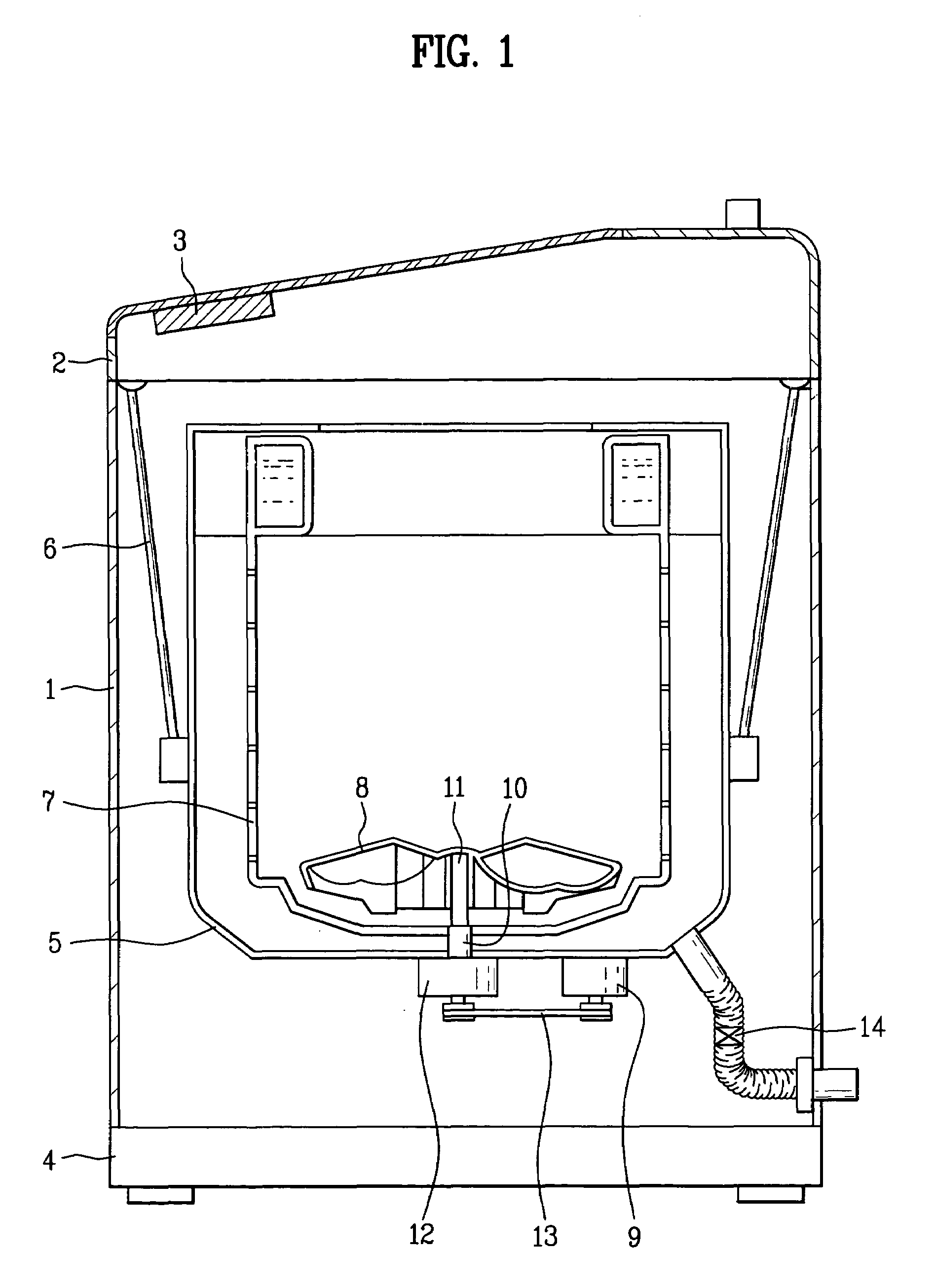 Washing machine with melody generating assembly