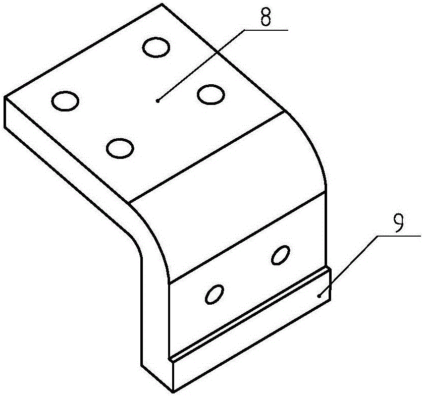 Design method for integrated fixed contact of electric power switch