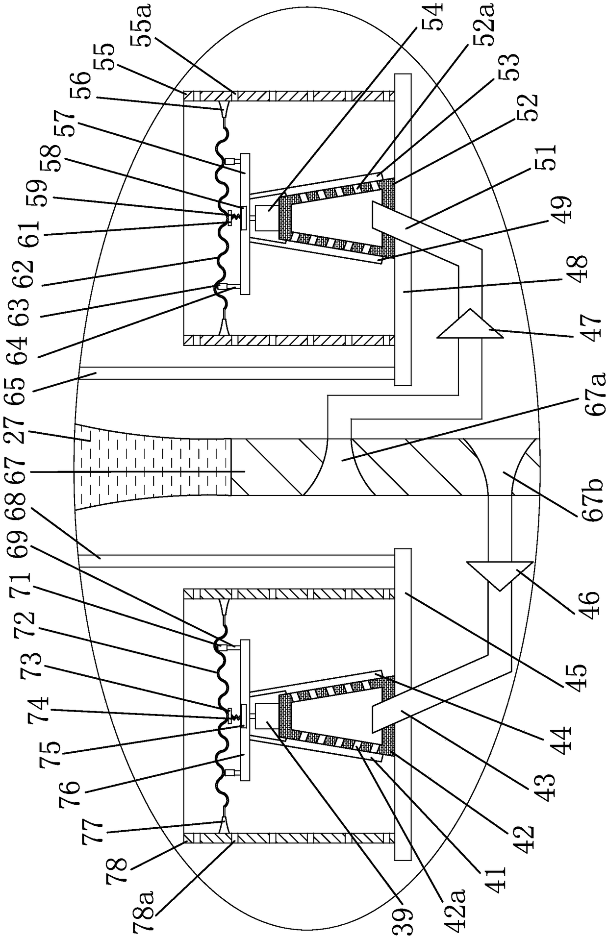 Method for processing nanometer self-cleaning blended fabrics