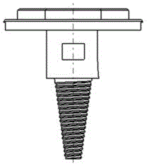 Long screw pile machine