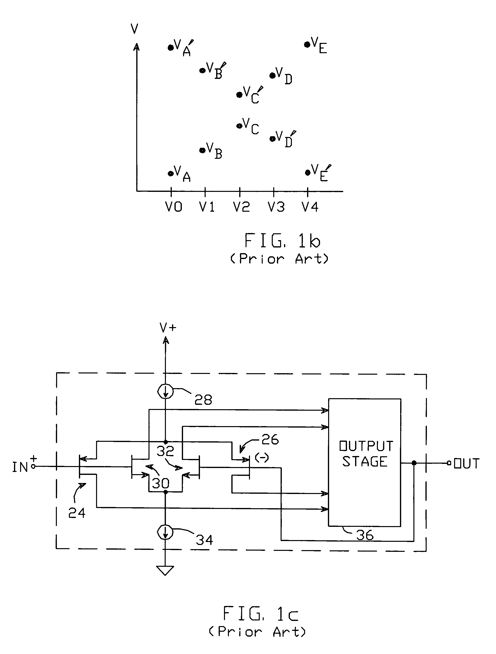 Rail-to-rail amplifier for use in line-inversion LCD grayscale reference generator