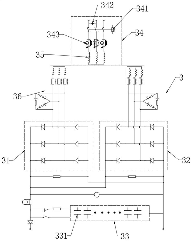 Rectification power supply equipment capable of replacing UPS storage battery