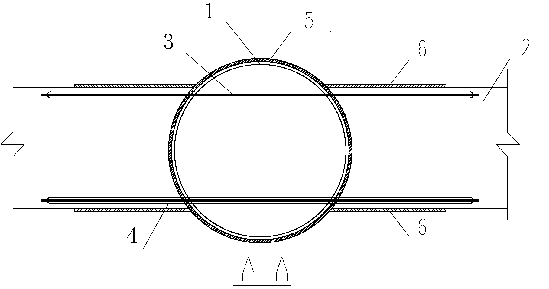 Node for connecting prefabricated concrete beam with round steel tube concrete column through unbonded prestressed ribs