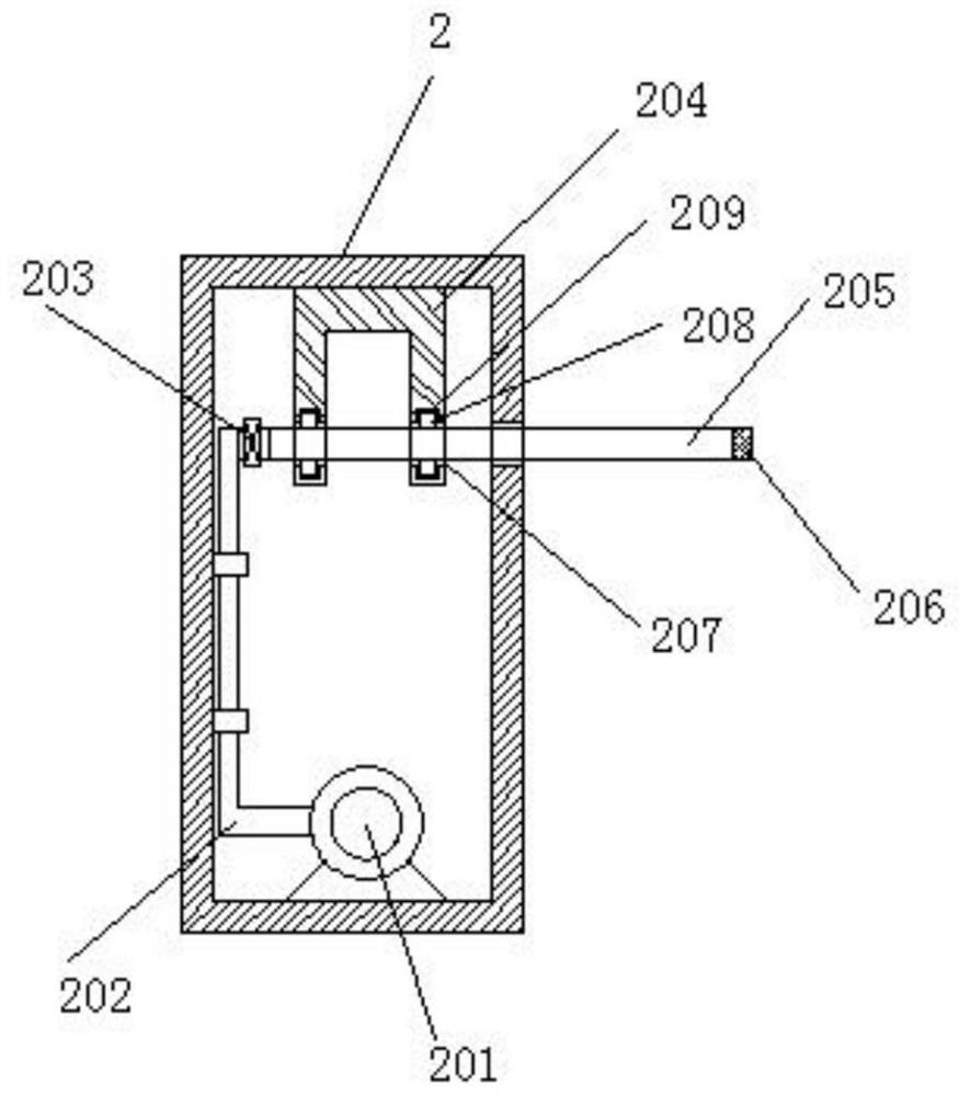 Roof-shaped mixing unit plastic rubber pipe and preparation method thereof