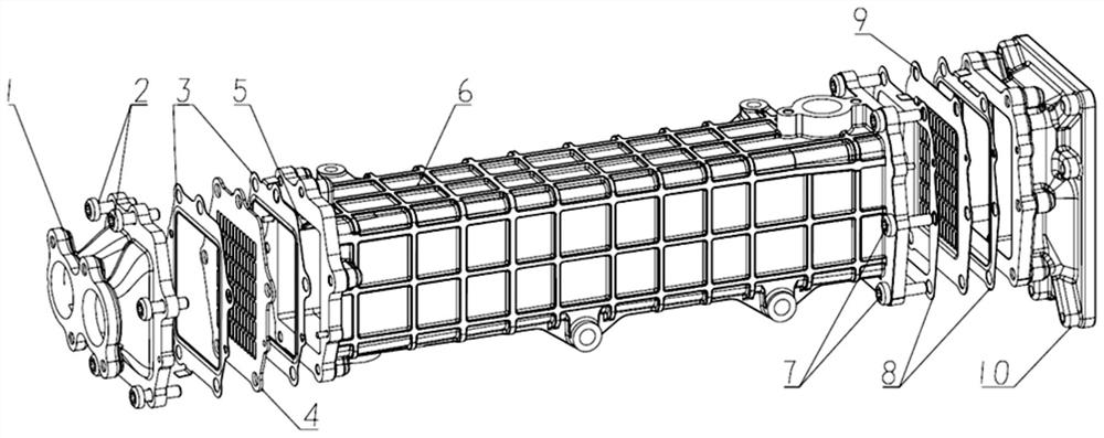 Exhaust gas recirculation cooler