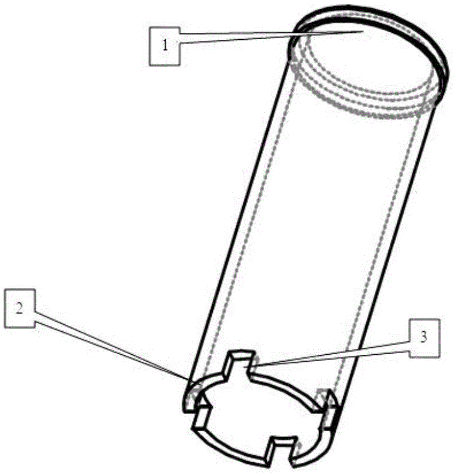 Cylindrical antenna spiral laser line device and method thereof