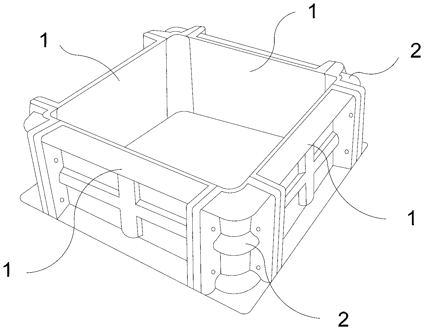 Mould for casting concrete foundation