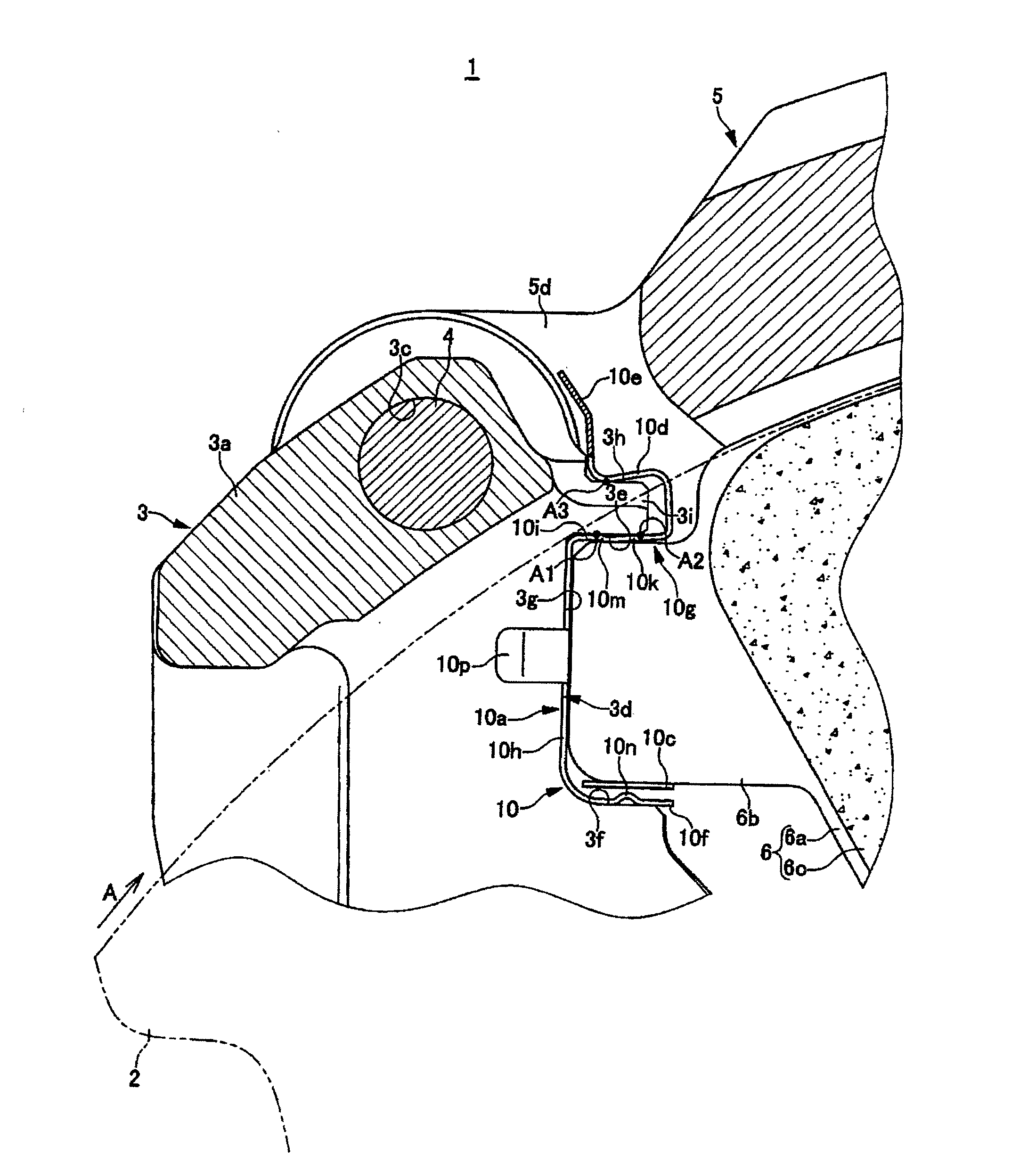 Disk brake for vehicle