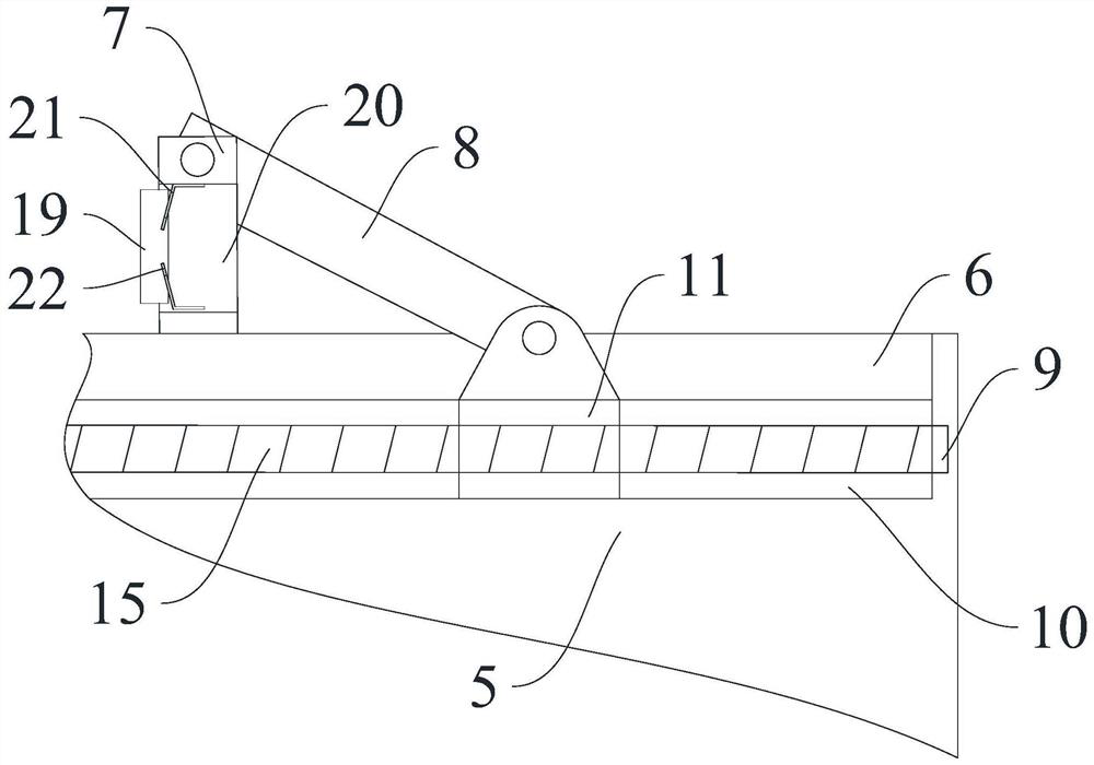 Float liquid level meter with quick release mechanism