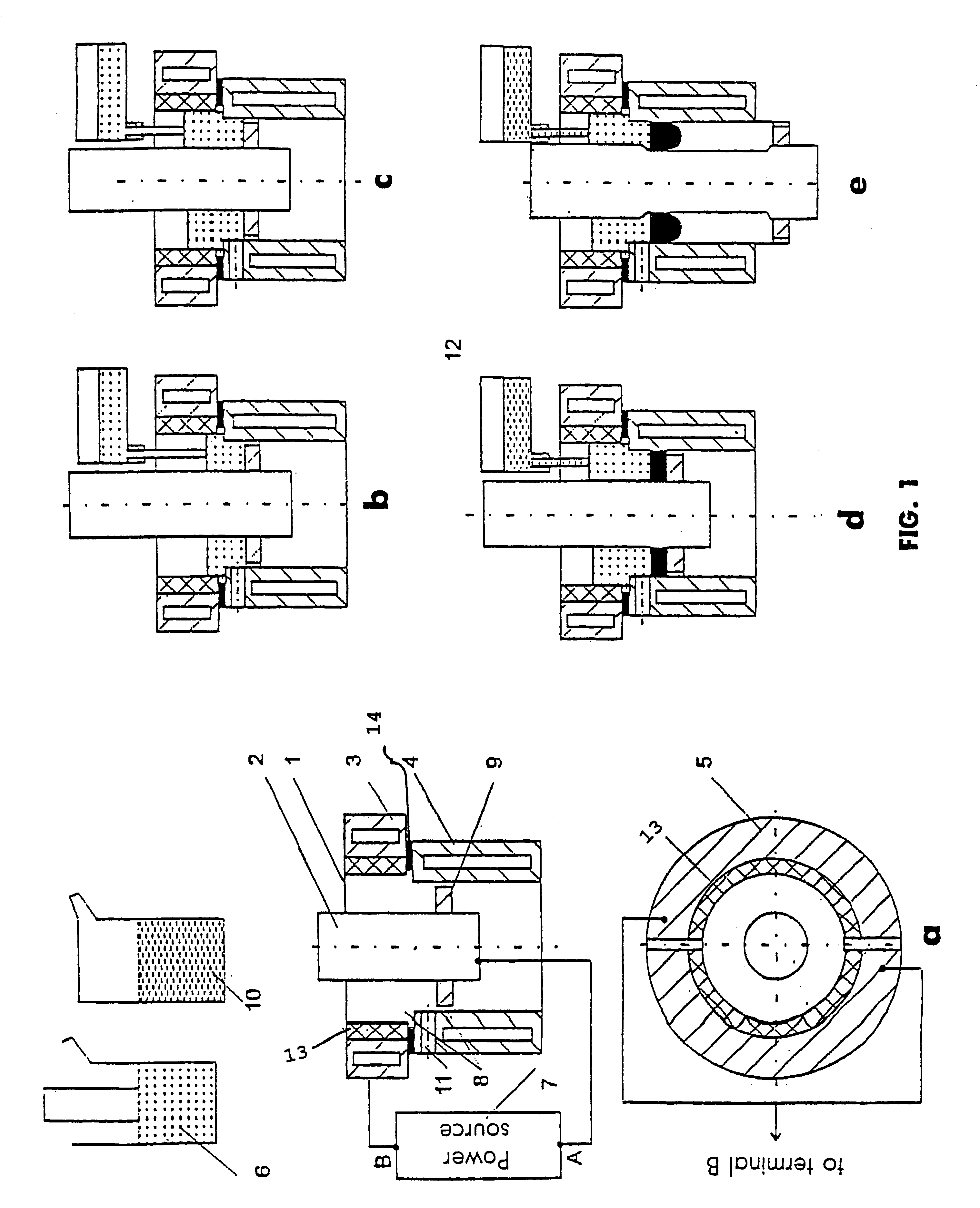 Electroslag facing process