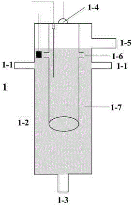 A kind of vocs online pretreatment device in water