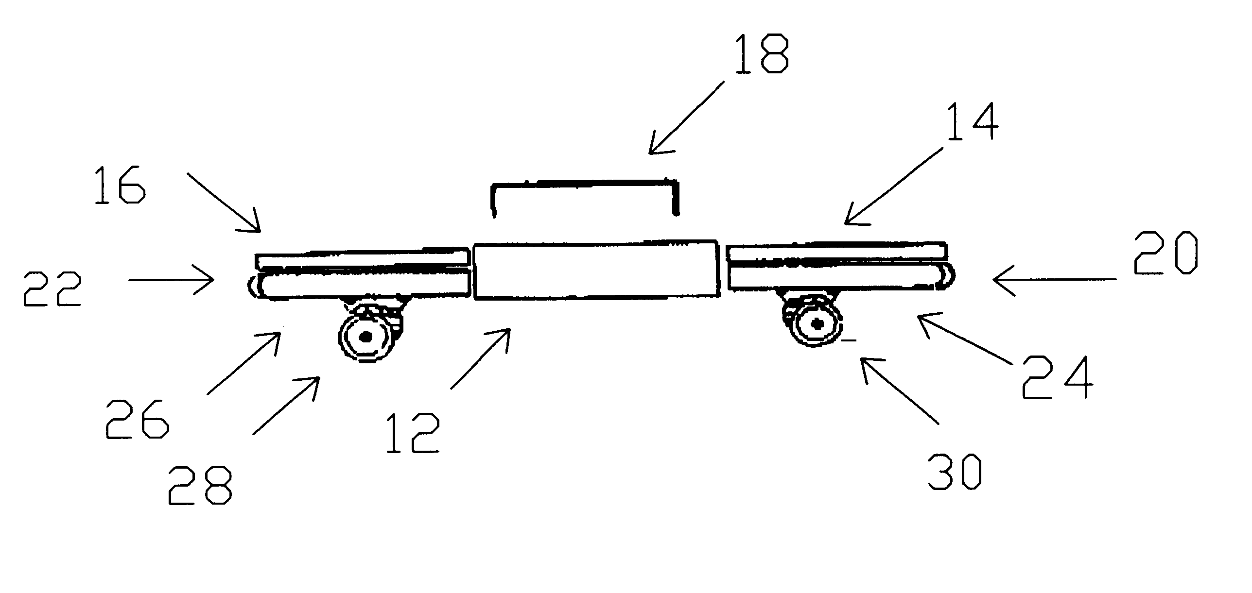 Detachable interchangeable skateboard