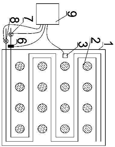 Graphene intelligent temperature-controlled lithium battery pack device