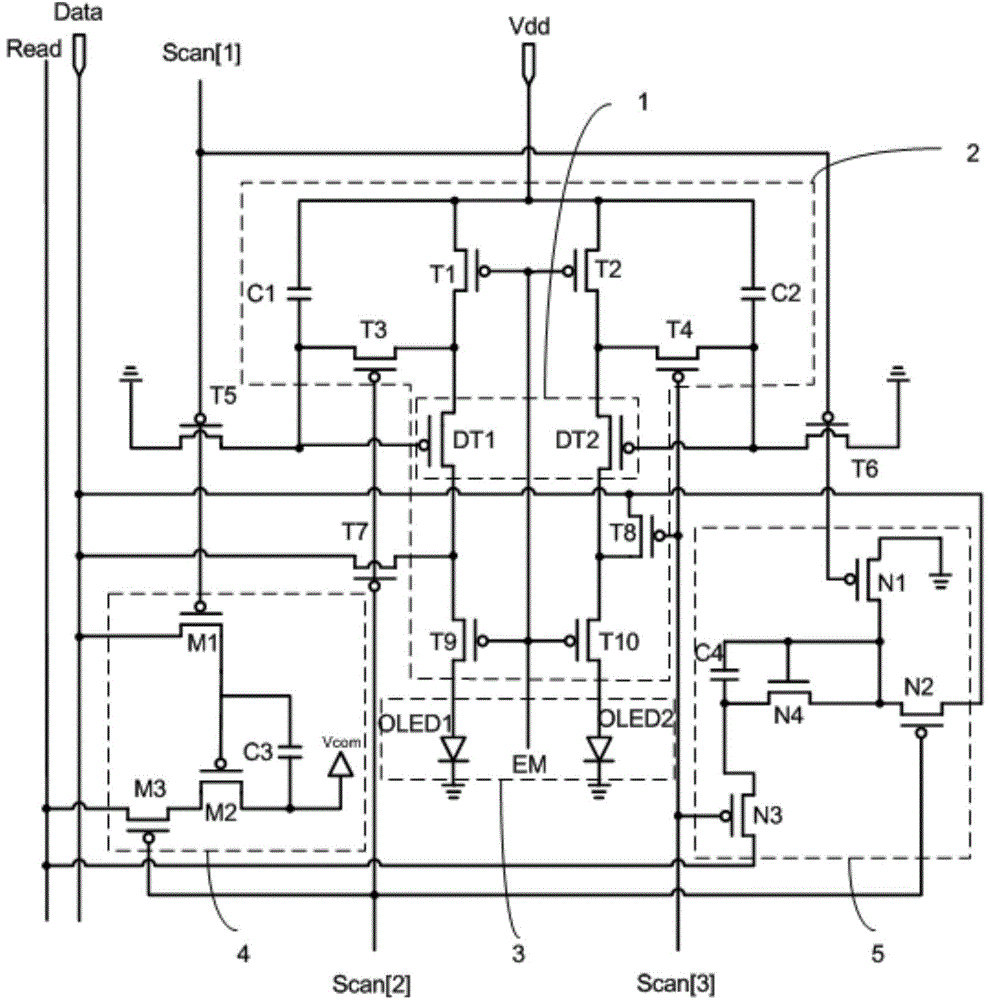 Pixel circuit as well as driving method and display device thereof