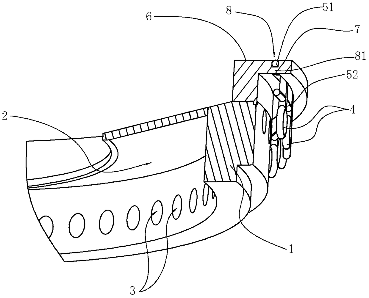 a flame stabilizing cover