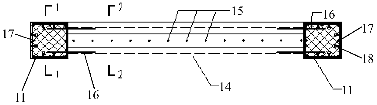 Connecting structure and construction method of fabricated shear wall structure