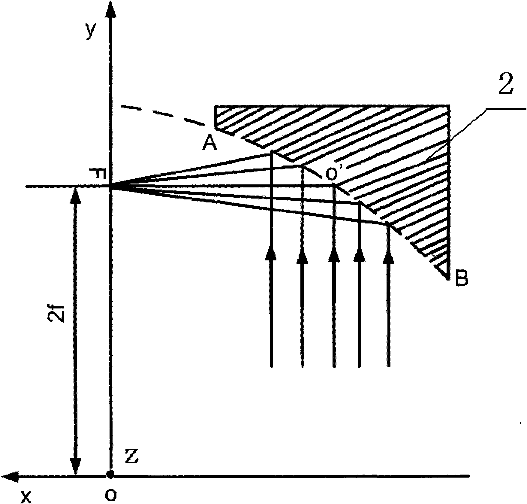 Widening device of high-power laser beam and method thereof