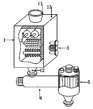 Plant total nutrition special granular fertilizer and preparation method thereof