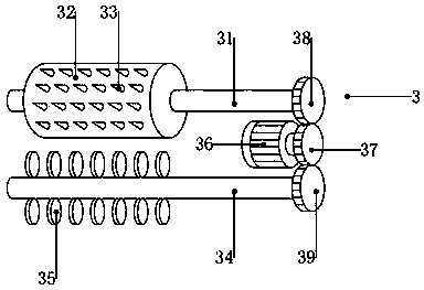 Plant total nutrition special granular fertilizer and preparation method thereof