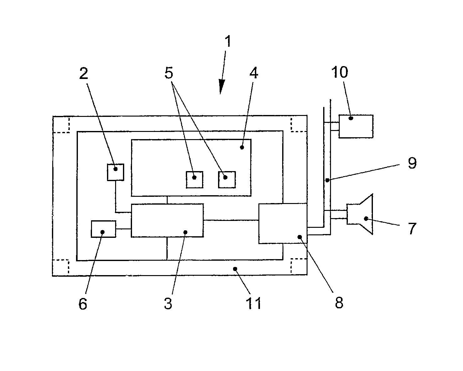 Operating device of a motor vehicle and method for recording user inputs