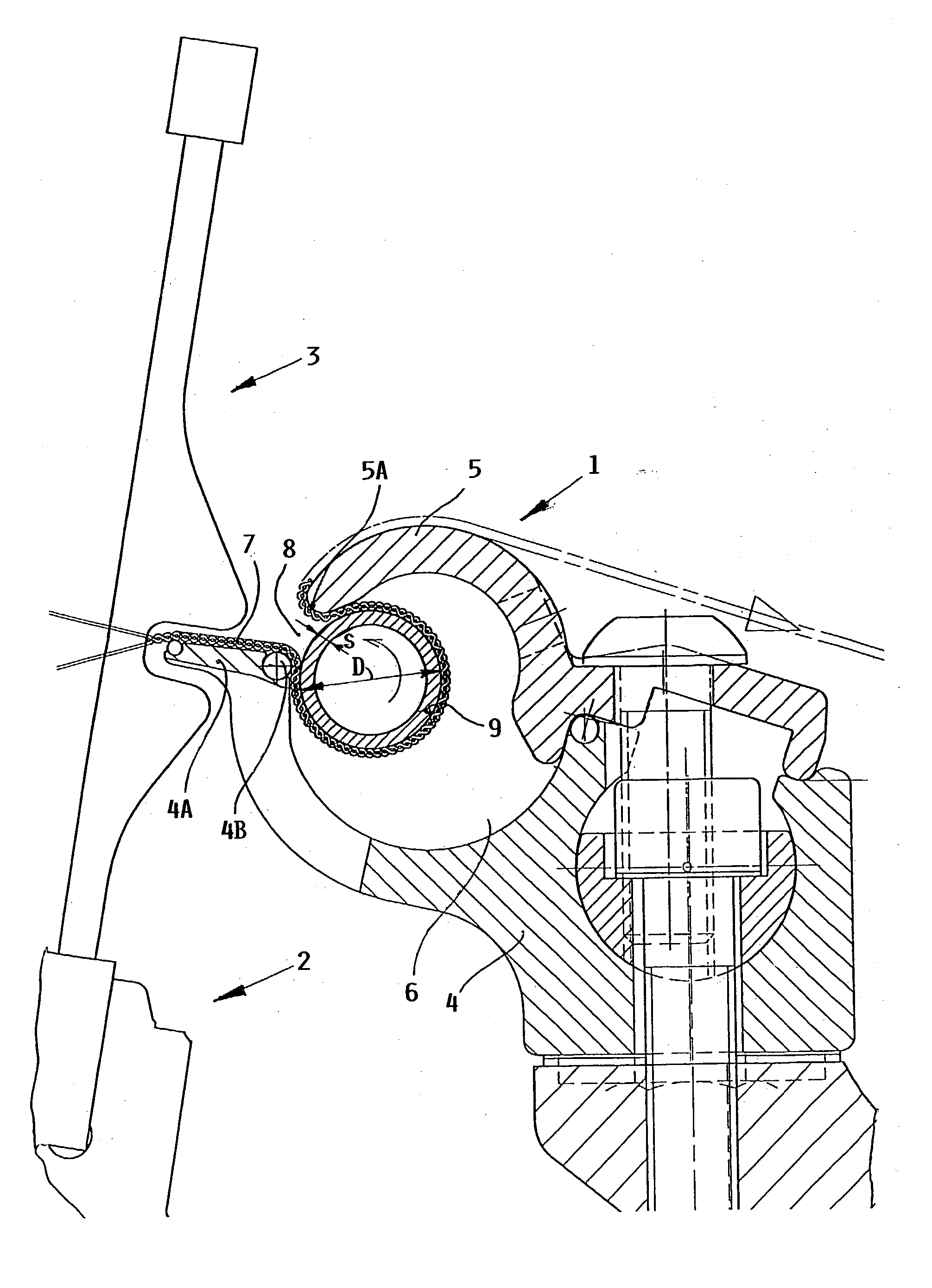 Fabric spreader with a lightweight hollow metal spreader rod for a loom