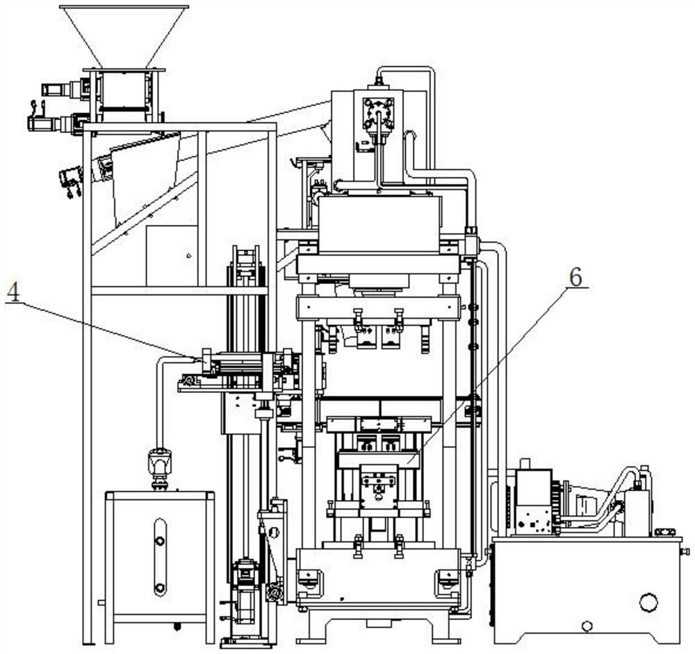 A fully automatic brick tea making equipment