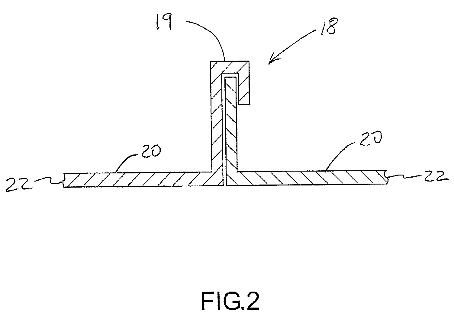 Crowning panel assembly