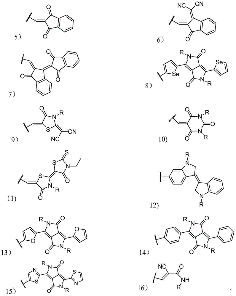 Organic small molecular photoelectric functional material, and preparation method thereof