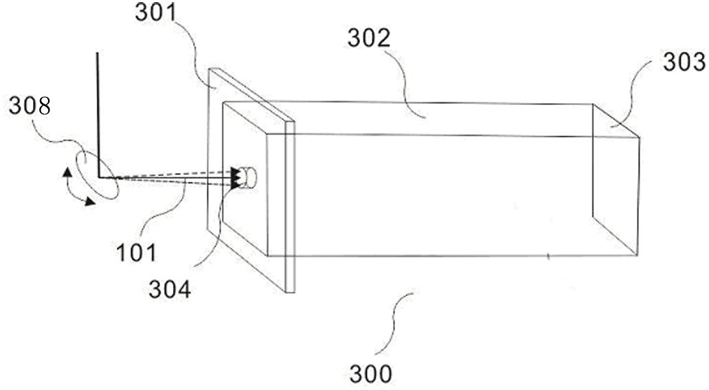 Speckle elimination device based on Mie scattering and optical device