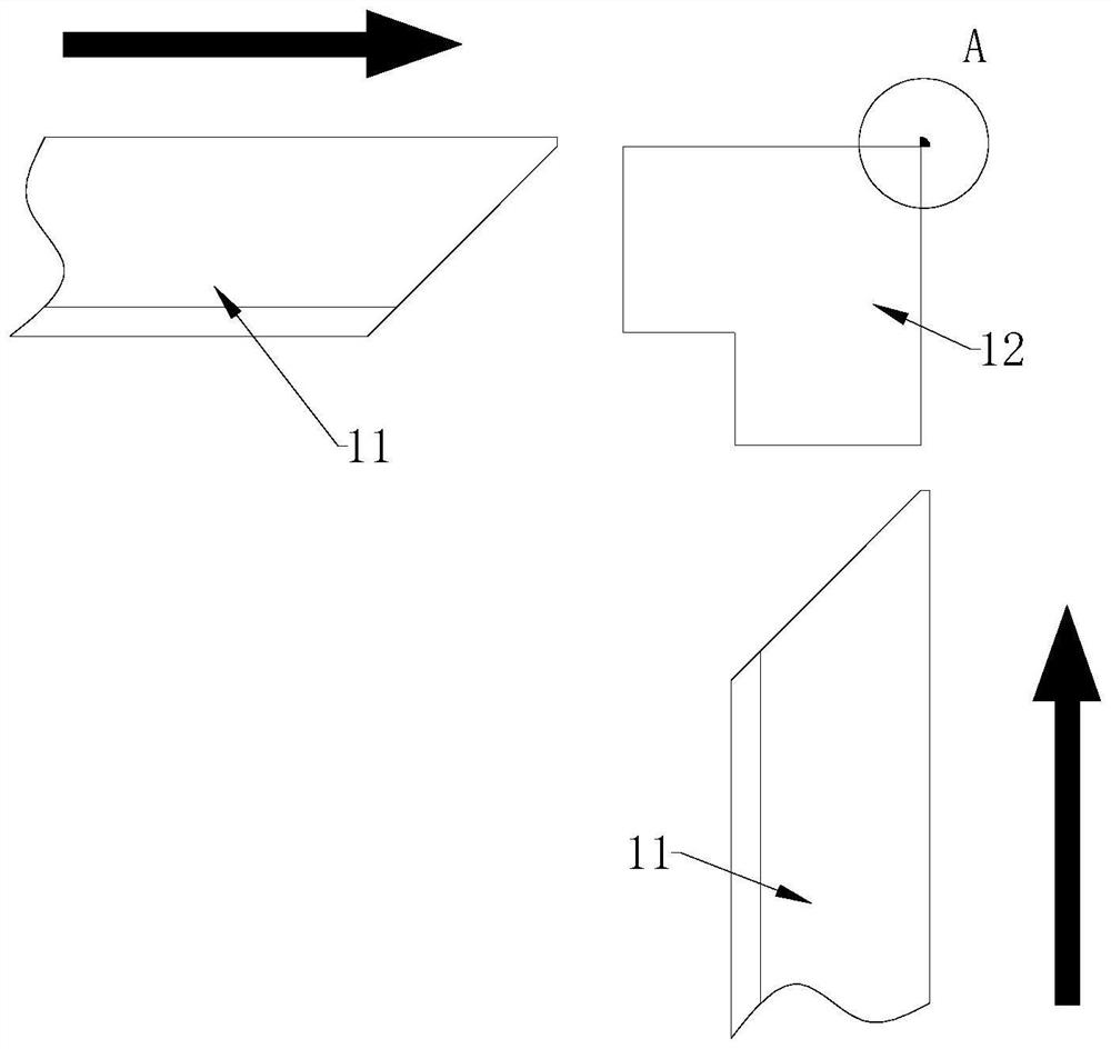 Frameless glass door and manufacturing method