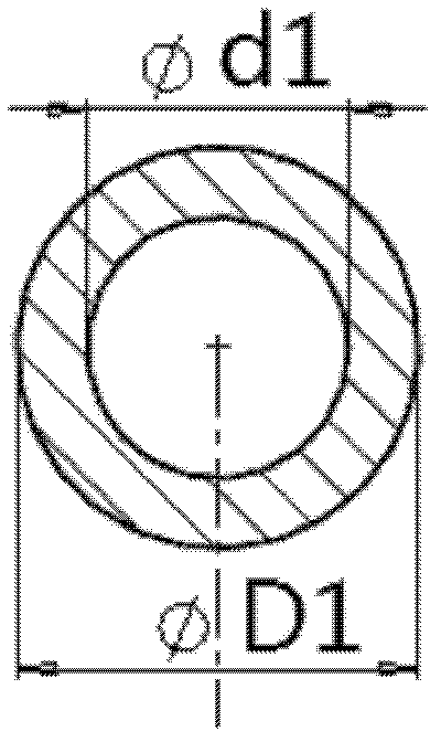 Double-hole immersed waterslot for flexible thin slab casting (FTSC) crystallizer