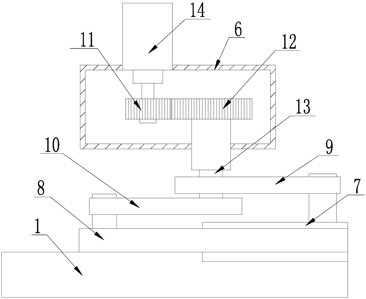 Ball mill used for producing quartzite leather-grained plates