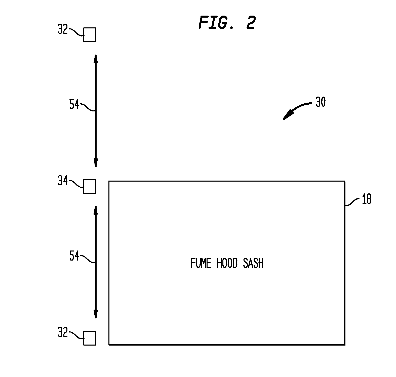 System for detecting a position of a fume hood sash