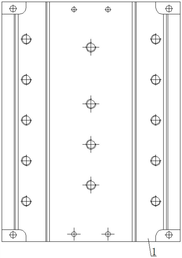 Multi-process, multi-workpiece and double-station fixture for rudder shaft